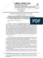 MTT - Decreto 41 Que Modifica DS 24 Del MTT Que Extiende Vigencia Certificados Revisión Técnica y Verificación Emisiones 01.07.2020 PDF