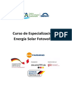 Curso Energía Solar Fotovoltaica - CTA - SUNFARMING