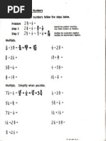 Multiplying Fractions With Mixed Numbers