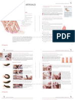 Elaboración de uñas artificiales con sistema acrílico: técnica de aplicación y acondicionamiento de moldes y tips