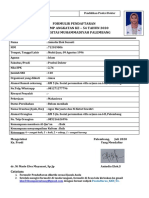 Formulir Pendaftaran KKN 54 Ump PDF