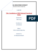IBM Rational Functional Tester Installation Steps