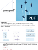 Engineering Mechanics Dynamics Kinematics Lecture