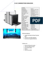 TDS Halonix UV - C Sterilizer Conveyor