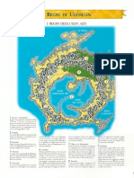 Mappa di Ulthuan di Heroquest e Warhammer