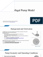Centrifugal Pump Model