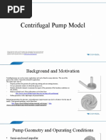 Centrifugal Pump Model