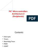 PIC Micro Controllers Architecture-2 (Peripherals)