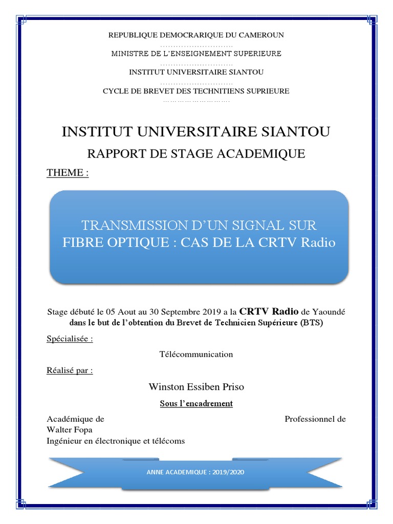 Pdf Telecharger Rapport De Stage Television Gratuit Pdf Pdfprof Com