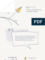 Creative Hand Drawn: Powerpoint Template