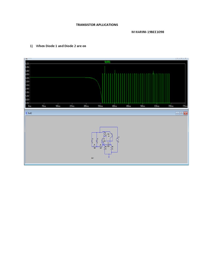 Transistor Application | PDF | Home & Garden | Science & Mathematics