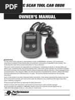 DIAGNOSTIC SCAN TOOL CAN OBDII