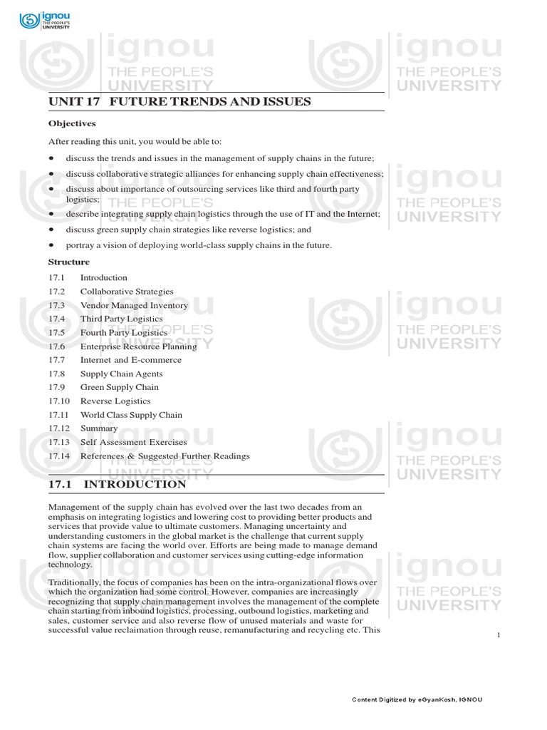 Future Supply Chain Trends and Strategies | PDF | Electronic Data ...