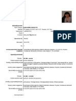 CV Europass Olaru Daniela PDF