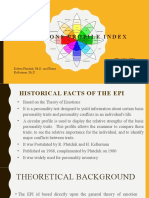 Emotions Profile Index