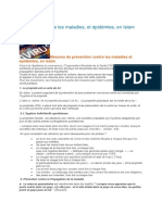 Prévention Contre Les Maladies PDF