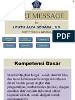 Short Message: BY SMP Negeri 2 Marga