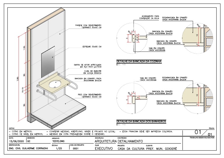Detalhamento Banheiro Pdf