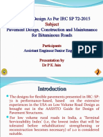 3. PAVEMENT DESIGN AS PER IRC SP 72-2015