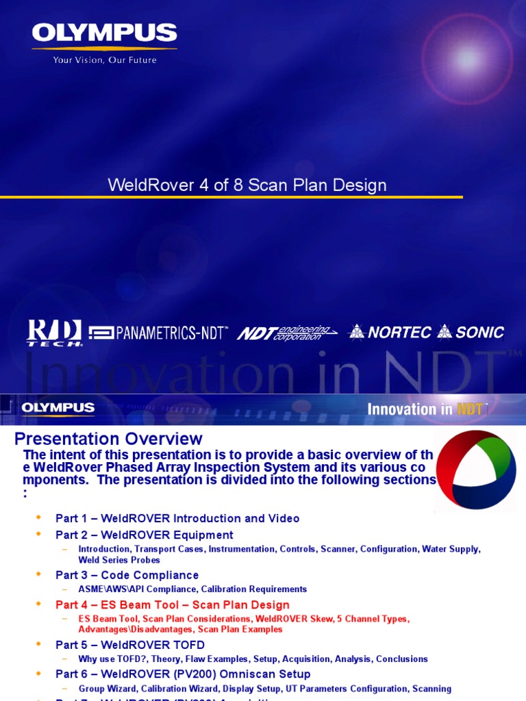 WeldROVER Scan Plan Overview | PDF | Welding | Construction