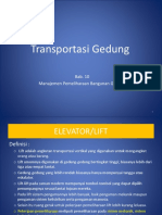 Bab 10 Utlitas Building Transportation System