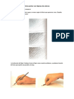 Cómo Pintar Con Lápices de Colores PDF