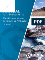 Manual para La Evaluación de Riesgos Por Fenómenos Naturales v.2 PDF