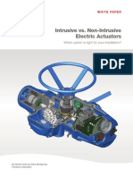 Intrusive vs. Non-Intrusive Electric Actuators: Which Option Is Right For Your Installation?