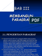 Bab 3 Membangun Paragraf