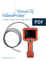 Mentor Visual Iq Videoprobe: Portable, Connected HD Borescope With 3D Measurement