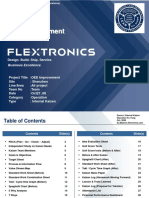 Internal Kaizen For OEE Improvement - Flextronics PDF