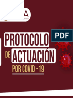 Protocolo de Acción Por Covid-19, de La Unsa