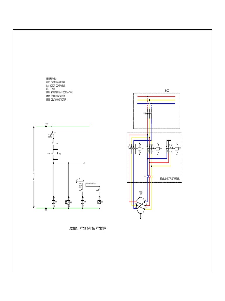 The Manual Star Delta Starter Circuit Cheatsheet You'Ve Been Waiting For - b1ptx61