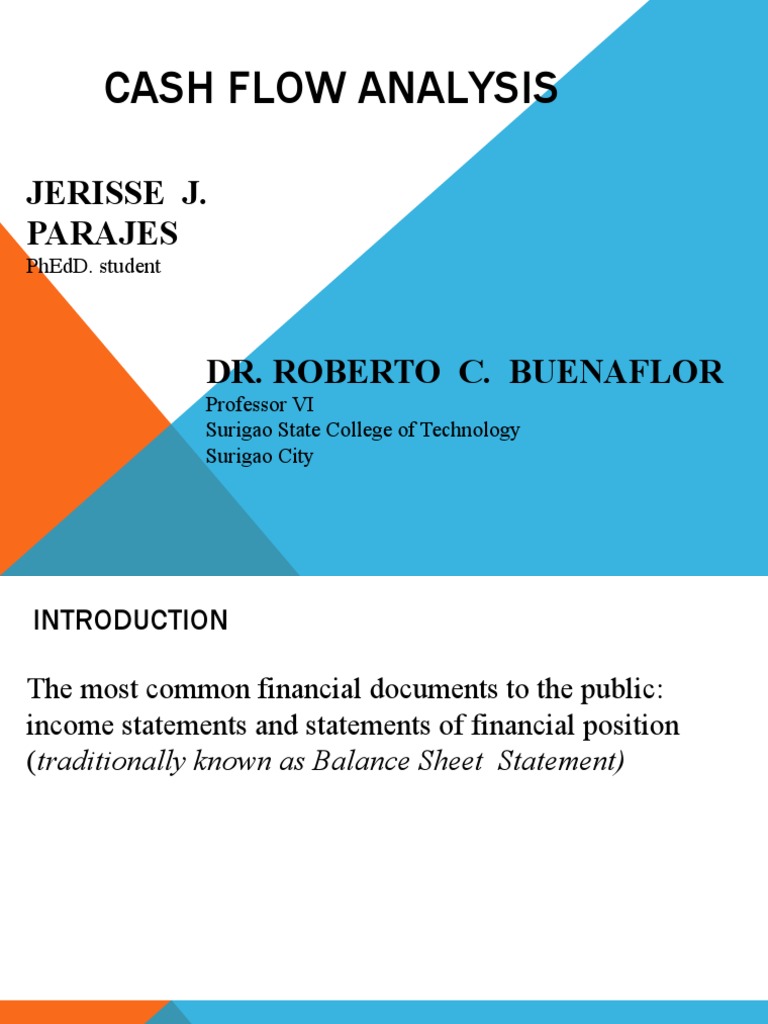 Importance of Cash Flow Analysis | PDF | Debt | Equity (Finance)