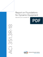 Report On Foundations For Dynamic Equipment: Reported by ACI Committee 351