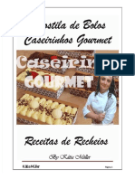 Receitas de Bolos Caseirinhos Gourmet - Katia Muller