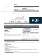 Descriptivo de Perfil de Puestos para Taller