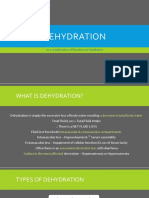 Dehydration: As A Complication of Diarrhoea in Paediatrics