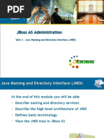 Unit 2 - Java Naming and Directory Interface