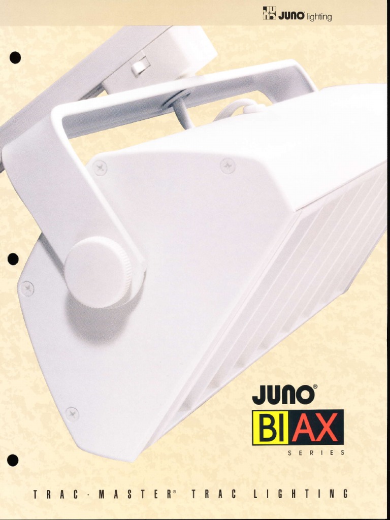 Juno Track Lighting Catalog Overview | PDF | Fluorescent Lamp | Lighting