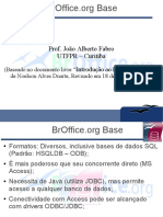 Criando BDs Com BROffice BASE