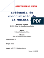 Probabilidad y Estadística: Teorema de Bayes y Esperanza