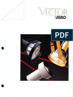 Juno Lighting Vector Track Lights Brochure 1995