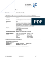 Material Safety Data Sheet Acetone: 1. Identification of The Substance/preparation and of The Company/undertaking