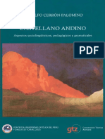 Castellano Andino: Rodolfo Cerrón-Palomino