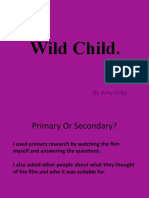 Wild Child.: by Amy Kilby