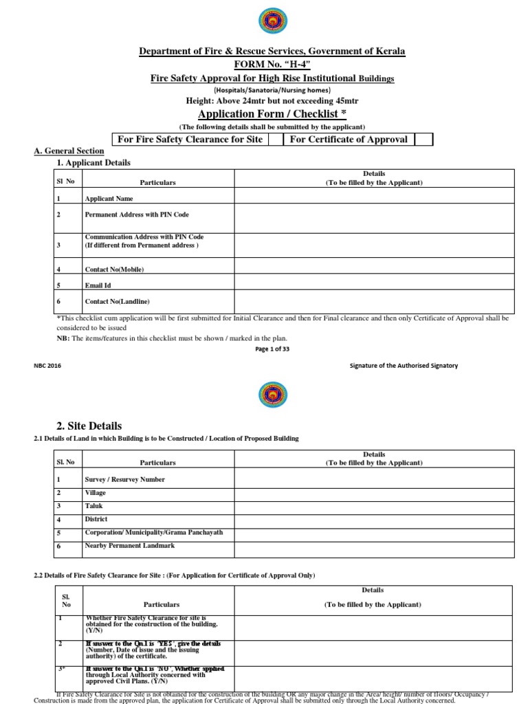Application Form / Checklist | PDF | Stairs | Basement