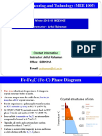 3 Fe-Fe3C Phase Diagram