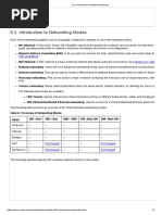 6.2. Introduction To Networking Modes