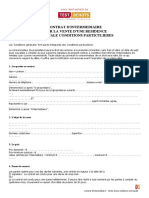 Contrat Type Agent Immobilier